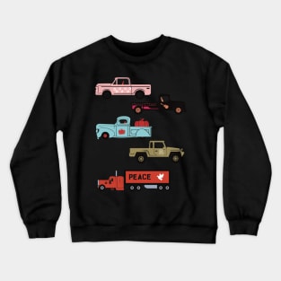 Fun retro cars Crewneck Sweatshirt